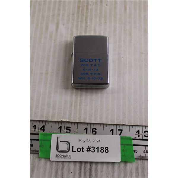 1970s Niagara Falls Zippo Lighter