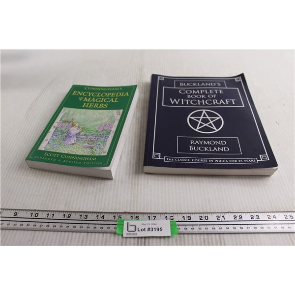 (2) Magical Herbs and Witchcraft Books