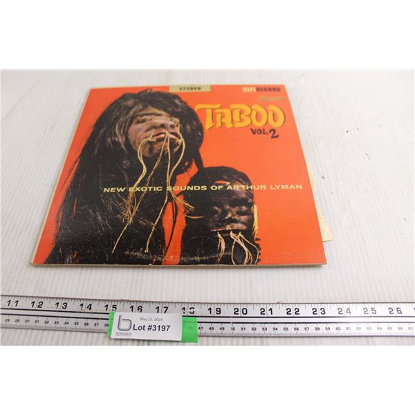 Arthur Lyman Taboo Vol 2 Record