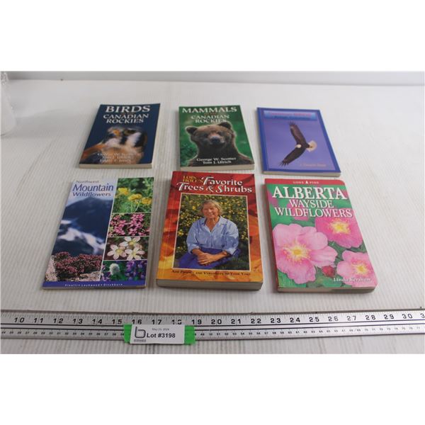(6) Bird and Plant Books