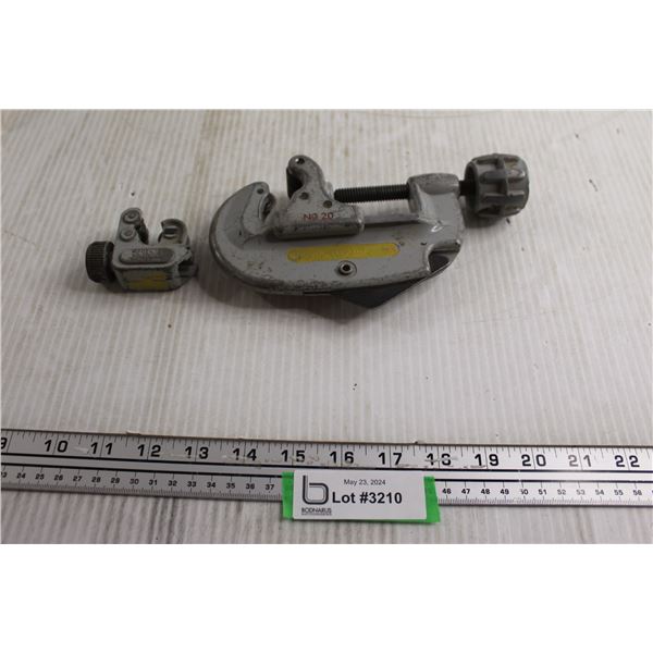 (2) Ridgid #20 #101 Pipe Cutters