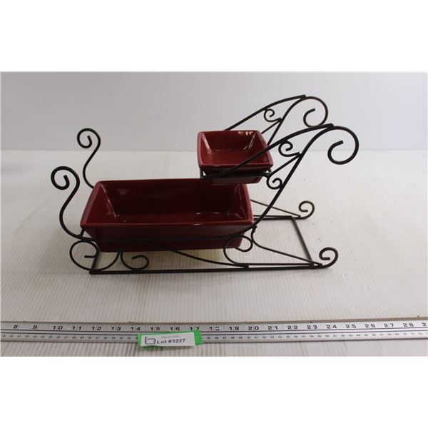 Christmas Chip and Dip Set