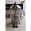Image 4 : Stainless Steel French Press Coffee Set - Seemingly NIB
