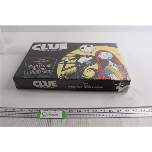 The Nightmare Before Christmas CLUE Game - Sealed