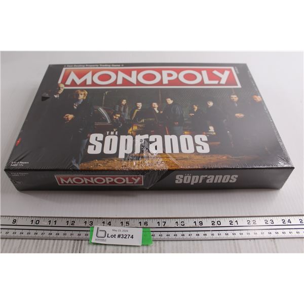 The Sopranos Monopoly Game - Sealed