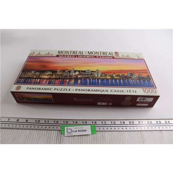 Montreal Quebec Panoramic Puzzle - Sealed