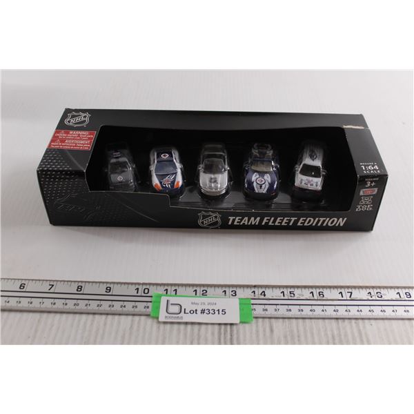 NHL Winnipeg Jets Team Fleet Edition Toy Cars - Sealed