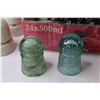 Image 3 : (23) Glass Insulators - Dominion - Hemingway - CPR (some have chips)