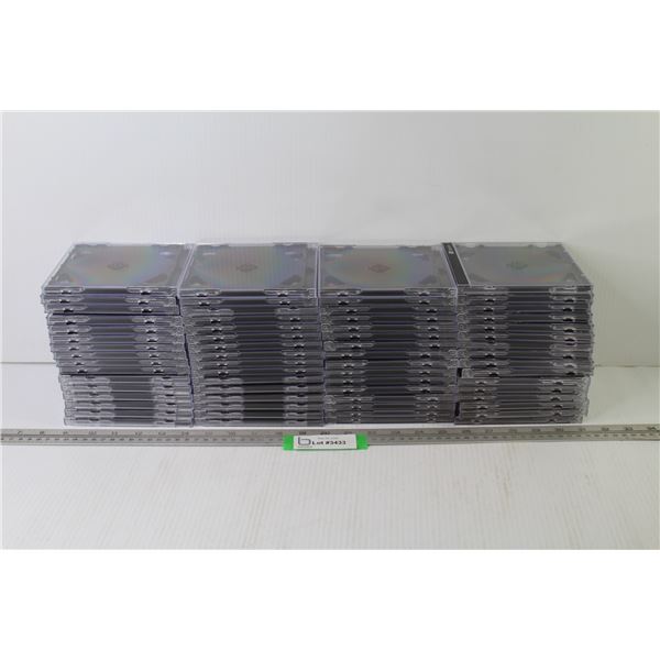 (64) Double Empty CD Cases