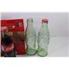 Image 2 : (2) Green Empty Coke Bottles - (7) Full Clear Coke Bottles - (6) Full Clear Diet Coke Bottles (2) Ca