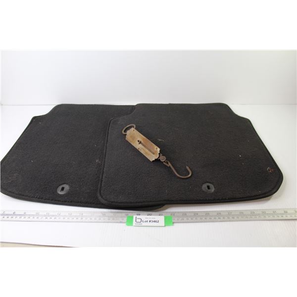 (2) Rear Floor Mats - Spring Balanced Scale