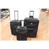 Image 1 : American Tourister Suit Case w/Wheels & Handle - (2) Samsonite Suitcases w/wheels & Handles