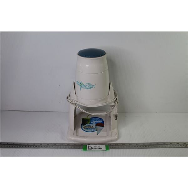 Snowman Ice Shaver (powers on)