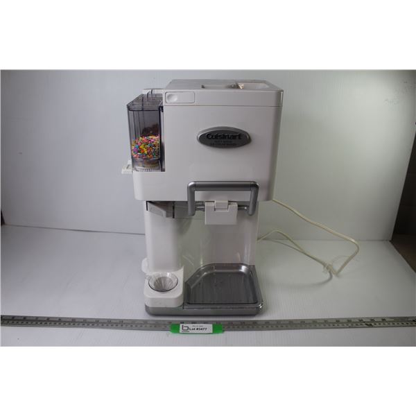 Cuisinart Soft Ice Cream Maker (powers on - untested)