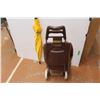 Image 2 : *Wheeled Bag Cart w/Handle - Wolf Blass Umbrella