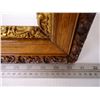 Image 3 : Early 1900's Wooden Picture Frame-31" across and 26" tall(outside)-25.5"x21" on inside
