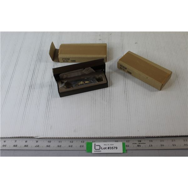 (2) Eagle Pocket Knives - (1) Sealed