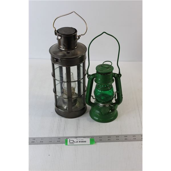 (2) Kerosene Lanterns