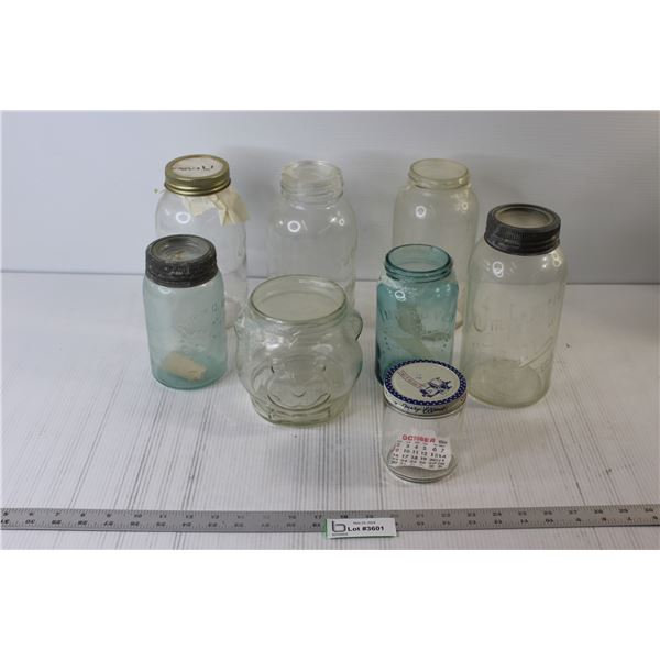 Assorted Mason Jars