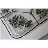 Image 2 : Silver Overlay Serving tray - 9 1/2" x 9 1/2"