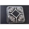 Image 3 : Silver Overlay Serving tray - 9 1/2" x 9 1/2"