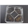 Image 4 : Silver Overlay Serving tray - 9 1/2" x 9 1/2"