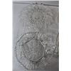 Image 3 : (2) Crystal Bowls, (2) Glass Serving Trays