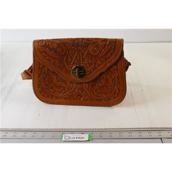 Hand Tooled Leather Purse