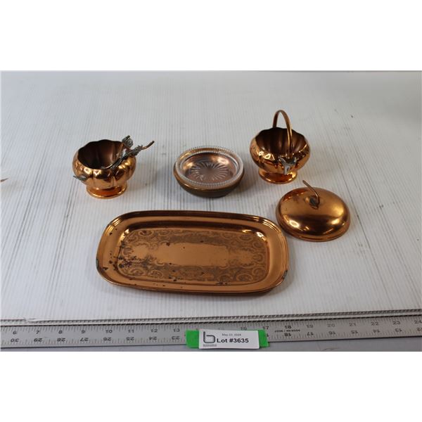 Copper Serving Pieces