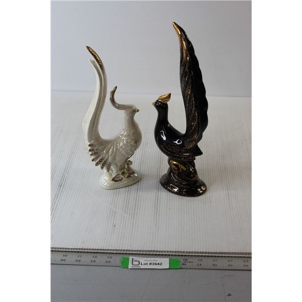 (2) Bird Decor