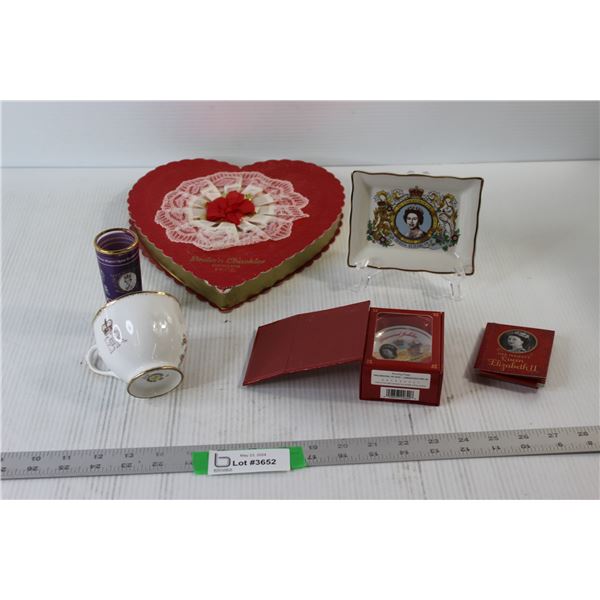 Queen Elizabeth Collectables, Empty Heart Chocolate Box
