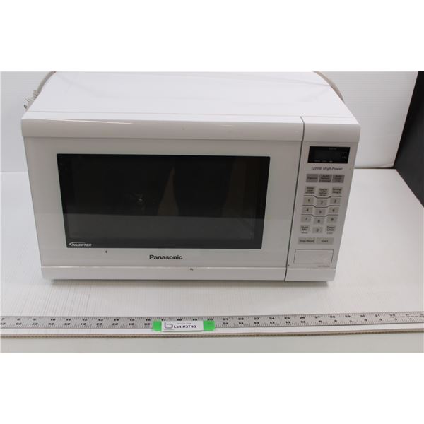 Panasonic Inverter 1200w High Power Microwave - Working