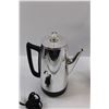 Image 3 : Vintage General Electric Coffee Percolator w/Cord, General Electric Battery Operated Lantern (Rusty/