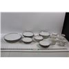 Image 1 : (31 pc) Crown Empire "Countless" Fine China Set - Made In Japan