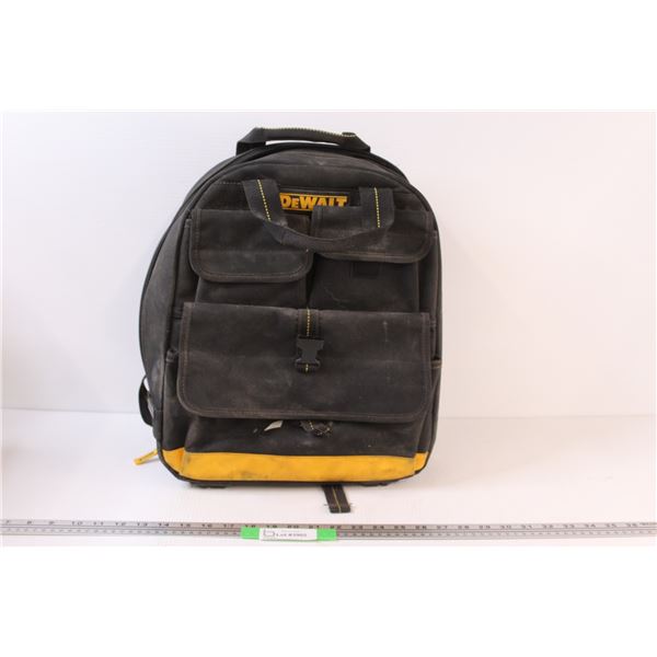 DeWalt Tool Backpack / USB Battery Charging Capable - Used