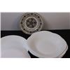 Image 3 : (12) Dinnerware: 7 - Corelle White 8" Plates; 4 - Shallow 8" Bowls & 1 Dessert Plate