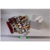 Image 1 : (65+) large lot of Tea Lights and Stick Candles & Ladies Face Tissue Dispenser