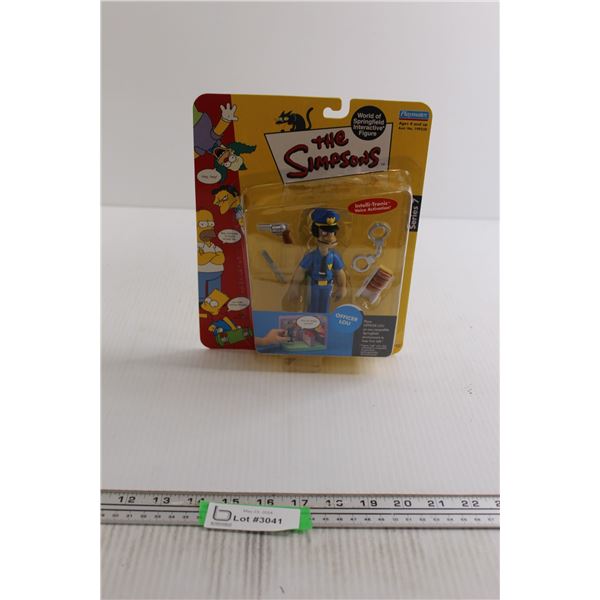 Playmates The Simpsons Officer Lou Figurine - Sealed