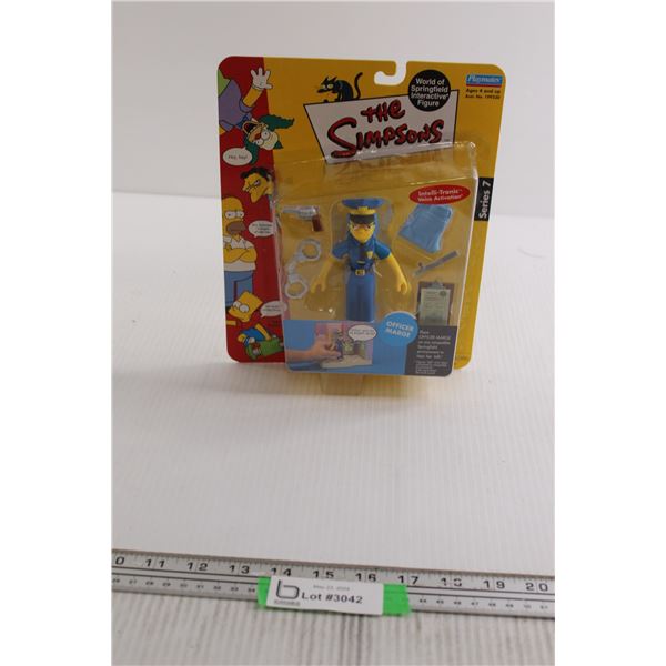 Playmates The Simpsons Officer Marge Figurine - Sealed