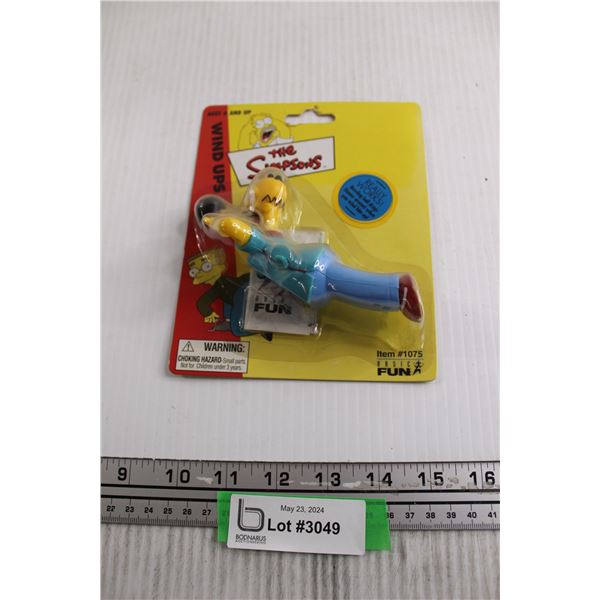 Basic Fun The Simpsons Homer Wind Up - Sealed
