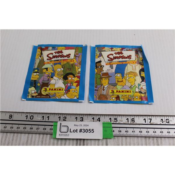 (2) Panini The Simpsons Trading Cards - Sealed