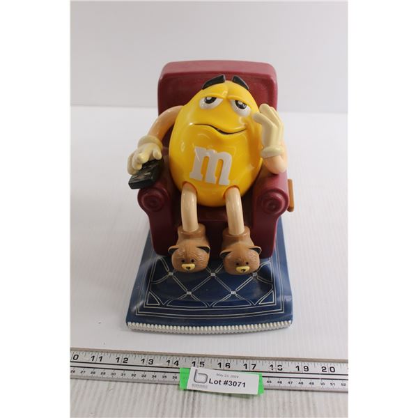 Yellow M&M Dispenser