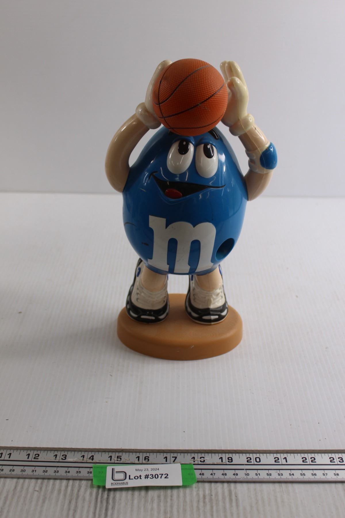 Blue M&M Dispenser - Bodnarus Auctioneering