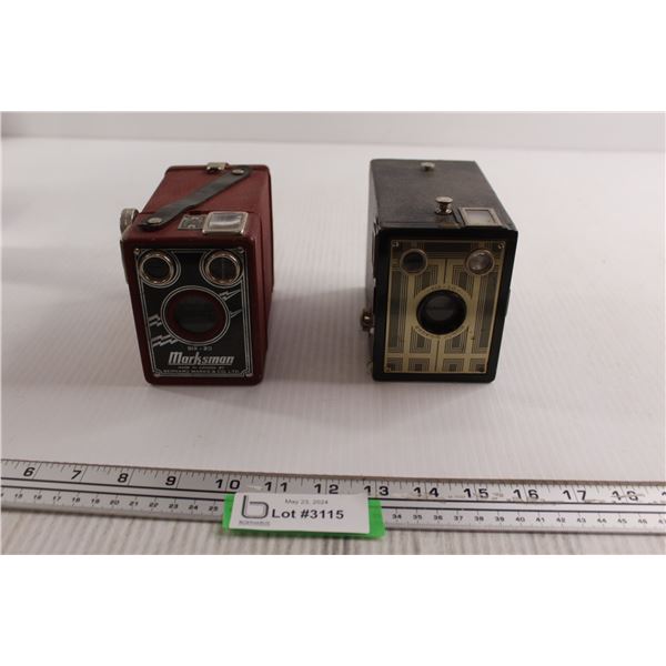 (2) Shadowbox Cameras