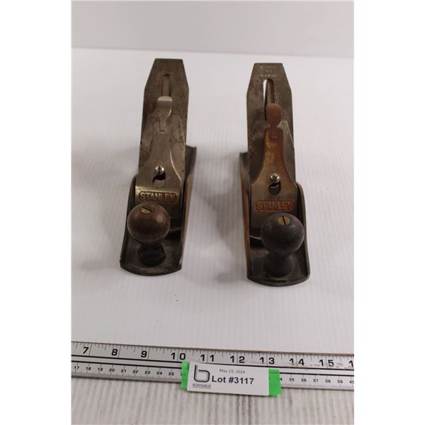 (2) Stanley Wood Planes