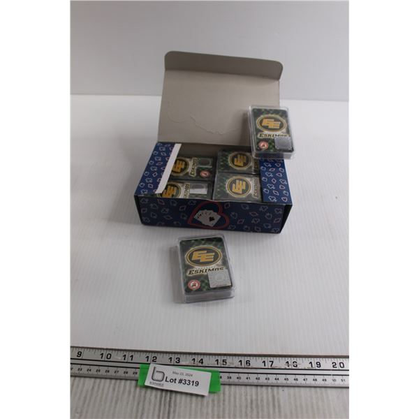 Box of Edmonton Eskimos Playing Cards