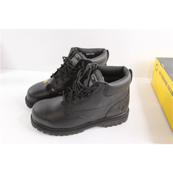 Outdoor Gear Black Steel Toe Boots - Size 10.5M