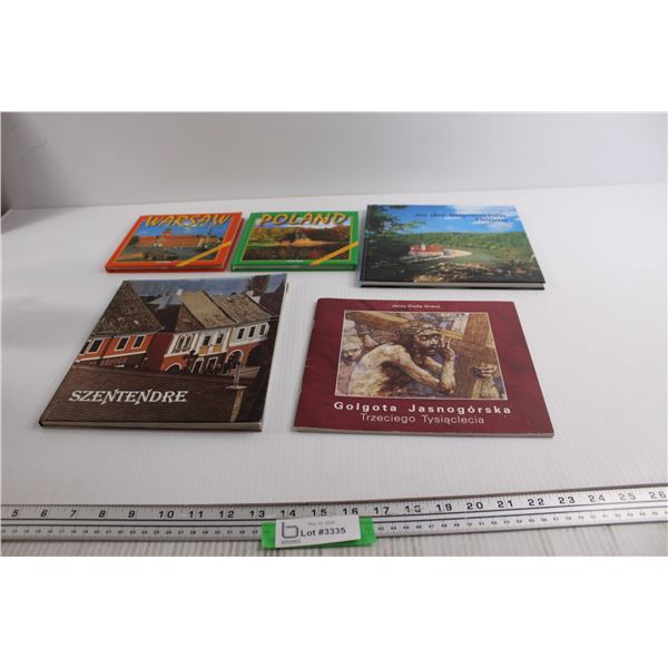 (5) Foreign Country Books - Photography