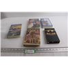 Image 1 : (5) VHS Tapes - Batman, Miracle on 34th Street