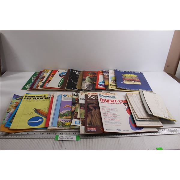 Assorted Vintage Booklets